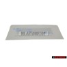 Genuine VW 4MOTION Rear Trunk Boot Badge Emblem - 2H0853675E GQF