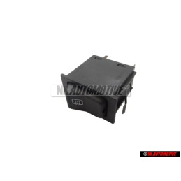 Genuine VW Defrost Switch for Rear Heated Window RHD - 162959621