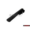 Genuine VW Bonnet Lid Lock Cable Grip Handle Satin Black RHD - 1J2823533C 9B9
