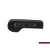 Genuine VW Bonnet Lid Lock Cable Grip Handle Satin Black RHD - 1J2823533C 9B9