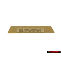 Genuine VW Rear Boot TDI Badge Emblem Chrome - 701853675B Z10