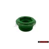 Genuine VW Transmission Sealing Plug Green Color - 020301129D
