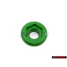 Genuine VW Transmission Sealing Plug Green Color - 020301129D