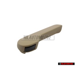 Genuine VW Bonnet Lid Lock Cable Grip Handle Light Beige RHD - 1J2823533C Q70