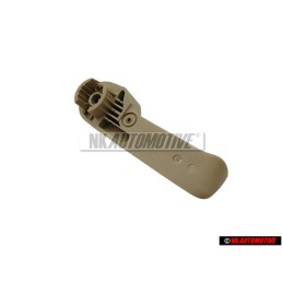Genuine VW Bonnet Lid Lock Cable Grip Handle Light Beige RHD - 1J2823533C Q70