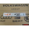Genuine VW UP White Orange KeyTag Keychain Keyring Keyfob - 1S0087013 UH8