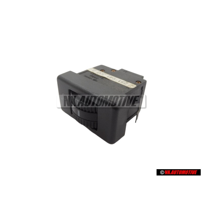 Genuine VW Headlight Range Control Switch - 251941333B