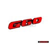 Genuine VW G60 Early Type Grill Badge Emblem Red - 535853679 QN5