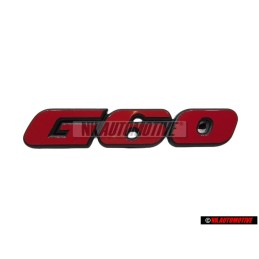 Genuine VW G60 Early Type Grill Badge Emblem Red - 535853679 QN5