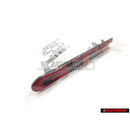 Genuine VW GTI Front Grill Badge Emblem Red - 1H6853679E QN5