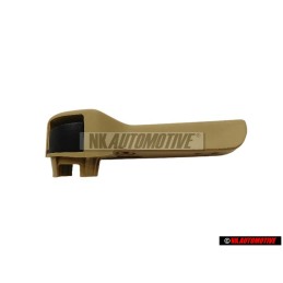 Genuine VW Bonnet Lid Lock Cable Grip Handle Pure Beige - 1J2823533C 7G8