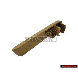 Genuine VW Bonnet Lid Lock Cable Grip Handle Pure Beige - 1J2823533C 7G8