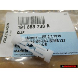 Genuine VW Roof Moulding Trim Gutter Retaining Clip - 191853733A