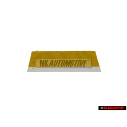 Genuine VW GTD Rear Boot Badge Emblem Chrome - 5G0853675R 2ZZ