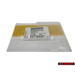 Genuine VW GTD Rear Boot Badge Emblem Chrome - 5G0853675R 2ZZ