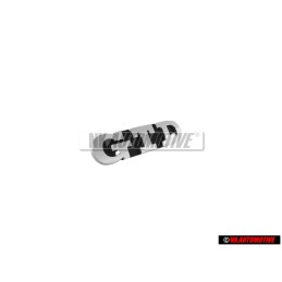 Genuine VW GTD Front Grill Badge Emblem Chrome - 5G0853679R IDJ