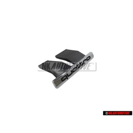 Genuine Audi QUATTRO Front Grill Badge Emblem Chrome - 8N0853736A 2ZZ