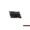 Genuine Audi S6 PLUS Front Grill Badge Emblem Chrome Blue Red - 4A5853736D 2ZZ