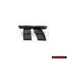 Genuine Audi QUATTRO Front Grill Badge Emblem Chrome - 4E0853736A 2ZZ