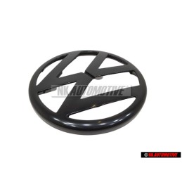 Genuine VW Front Grill Badge Emblem Black - 1J0853601A 041