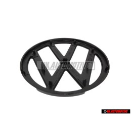 Genuine VW Front Grill Badge Emblem Black - 1J0853601A 041
