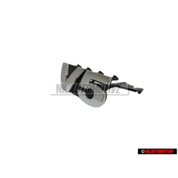 Genuine VW V5 Front Grill Badge Emblem Chrome - 1J6853679 FDY