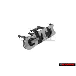 Genuine VW GTI Anniversary Front Grill Badge Emblem Chrome - 1J6853679C FDY