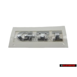 Genuine VW GTI Anniversary Rear Trunk Boot Badge Emblem - 6N0853675 739