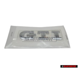 Genuine VW GTI Anniversary Rear Trunk Boot Badge Emblem - 6N0853675 739
