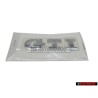 Genuine VW GTI Anniversary Rear Trunk Boot Badge Emblem - 6N0853675 739