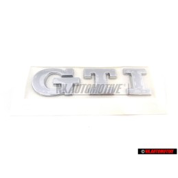 Genuine VW GTI Anniversary Rear Trunk Boot Badge Emblem - 6N0853675 739