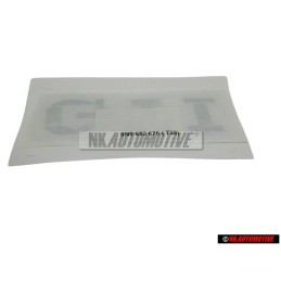 Genuine VW GTI Anniversary Rear Trunk Boot Badge Emblem - 6N0853675 739