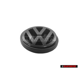 Genuine VW Rear Boot Trunk Badge Emblem Black 1989-1992 - 191853601J XZ1