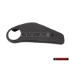 Genuine VW Recaro Seat Hinge Trim Cover With Hole Left Outer - 1H0881477A 01C