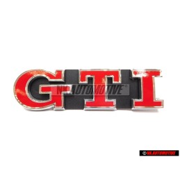 Genuine VW Golf MK7 GTI Front Grill Badge Emblem Chrome Red - 5G0853679P WYR