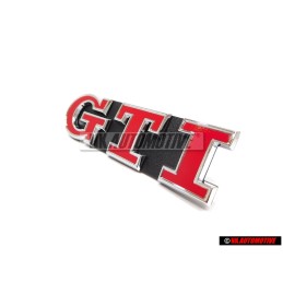 Genuine VW Golf MK7 GTI Front Grill Badge Emblem Chrome Red - 5G0853679P WYR