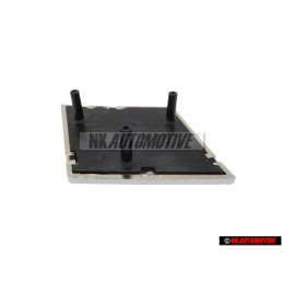 Genuine Audi RS2 Front Grill Badge Chrome Blue Red - 8A0853735B 2ZZ