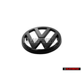 Genuine VW Front Grill Badge Emblem Black - 171853601 041
