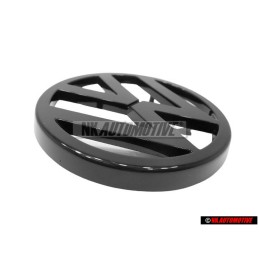 Genuine VW Front Grill Badge Emblem Black - 171853601 041