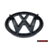 Genuine VW Front Grill Badge Emblem Black - 171853601 041