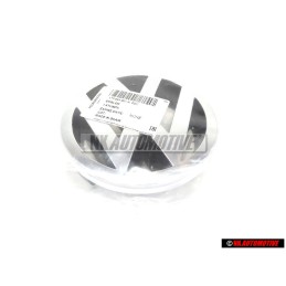 Genuine VW Front Grill Badge Emblem Chrome 125mm - 1T0853601A FDY