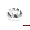 Genuine VW Front Grill Badge Emblem Chrome 125mm - 1T0853601A FDY