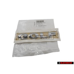 Genuine VW GOLF Rear Trunk Boot Badge Emblem Chrome - 1K6853687 739