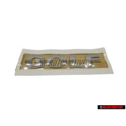 Genuine VW GOLF Rear Trunk Boot Badge Emblem Chrome - 1K6853687 739