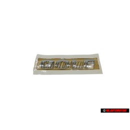 Genuine VW GOLF Rear Trunk Boot Badge Emblem Chrome - 1K6853687 739