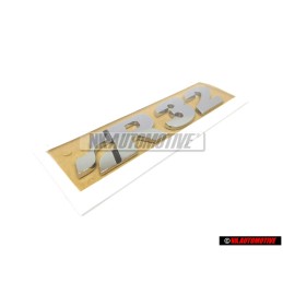 Genuine VW Golf MK5 R32 Rear Boot Badge Chrome Self Adhesive - 1K0853675P 739