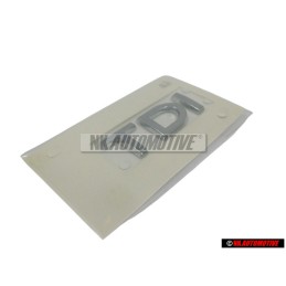 Genuine VW TDI Rear Badge Emblem Chrome - 1K5853675B 739