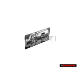 Genuine VW R32 Steering Wheel Badge Emblem Chrome - 1J0419685