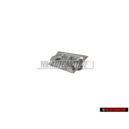 Genuine VW R32 Steering Wheel Badge Emblem Chrome - 1J0419685