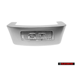 Genuine VW GT Steering Wheel Badge Emblem Chrome - 1K0419685Q 3Q7
